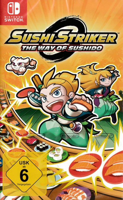 Sushi Striker box art for Nintendo Switch